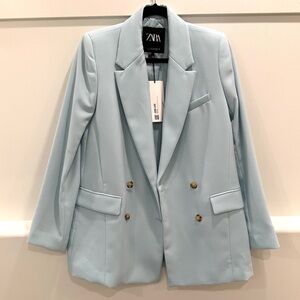 Zara oversized double breasted blazer